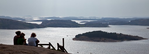 Utsikt från Vetteberget i Fjällbacka