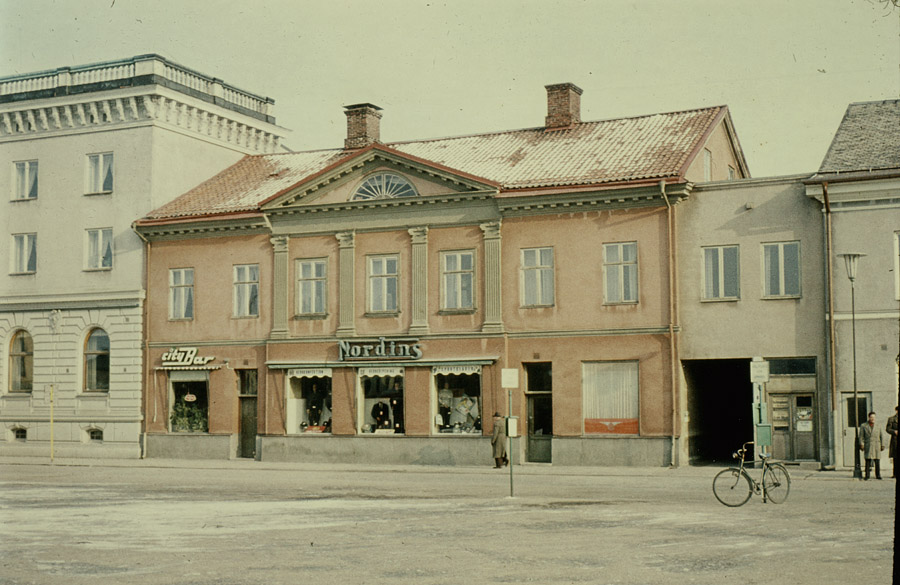 Nyströmska huset strax innan rivningen för EPA. Foto: Karl-Fredrik Nyström