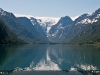 Melkevollbreen längst in i Oldedalen är en arm från Norges största glaciär - Jostedalsbreen.